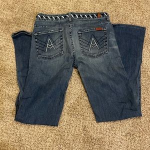 7 FAM dojo jeans